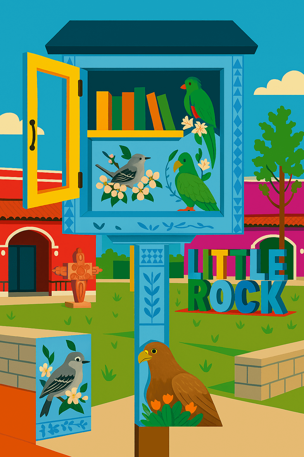 Plaza Frida Bookshelf